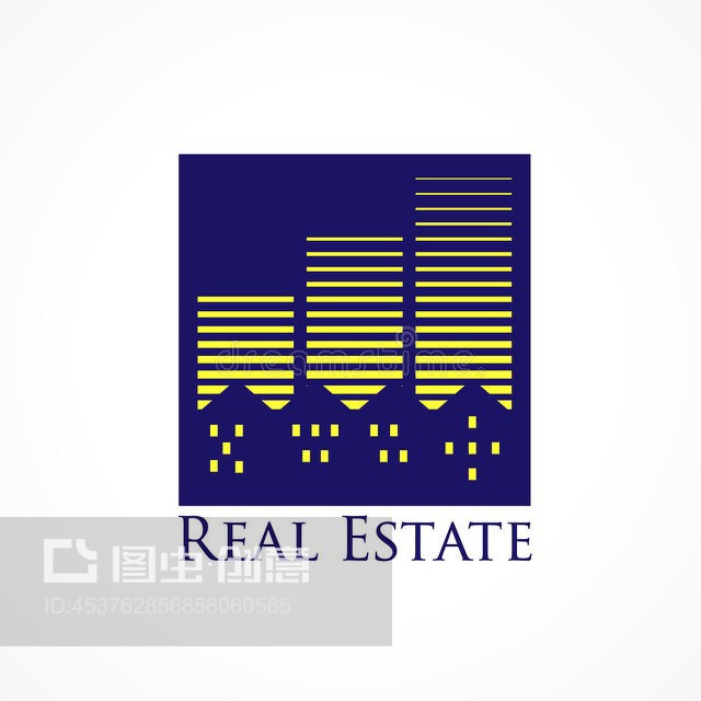 房地产城市标志Real estate city logo